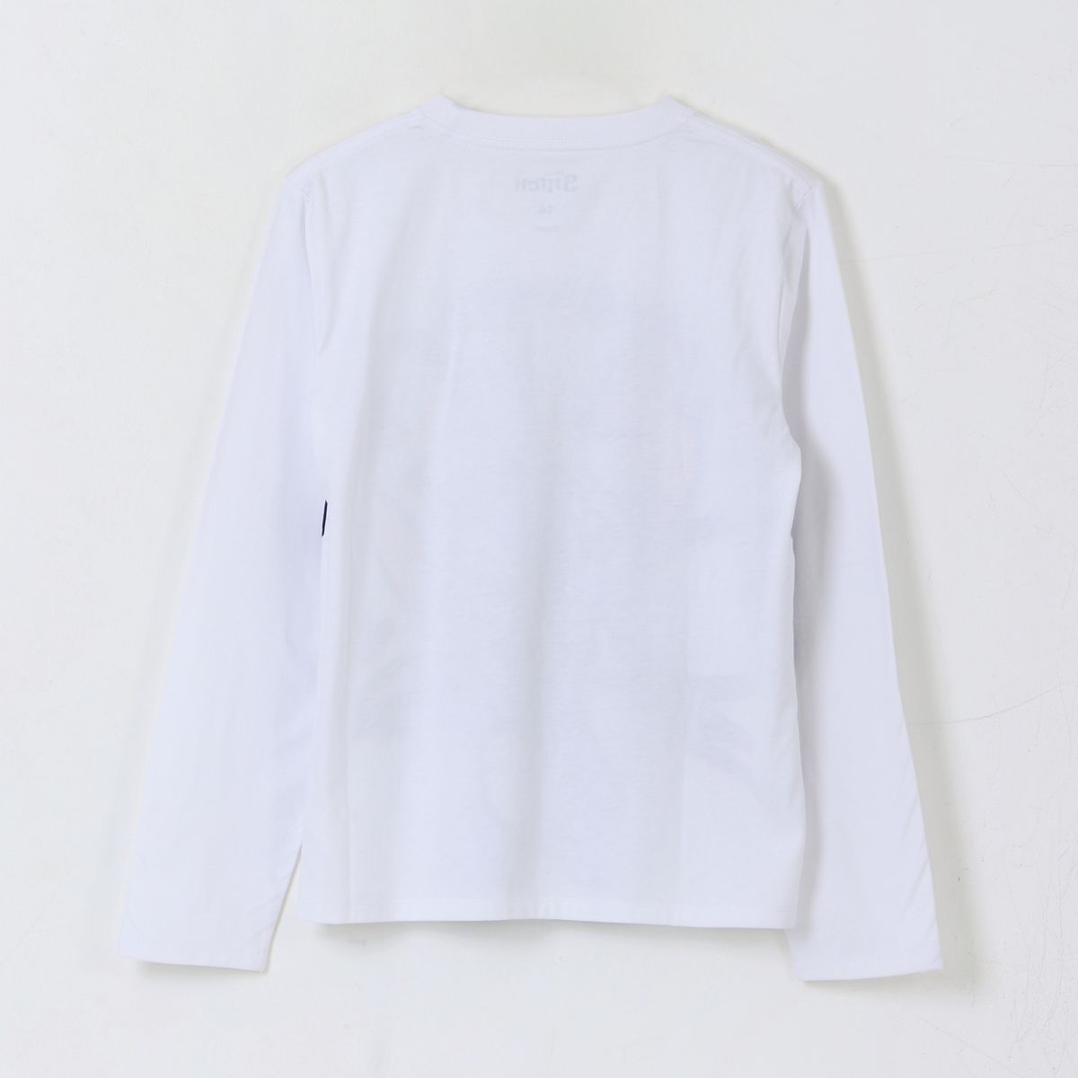 DISNEY - Polera Manga Larga Niña Lilo & Stitch Blanco Disney