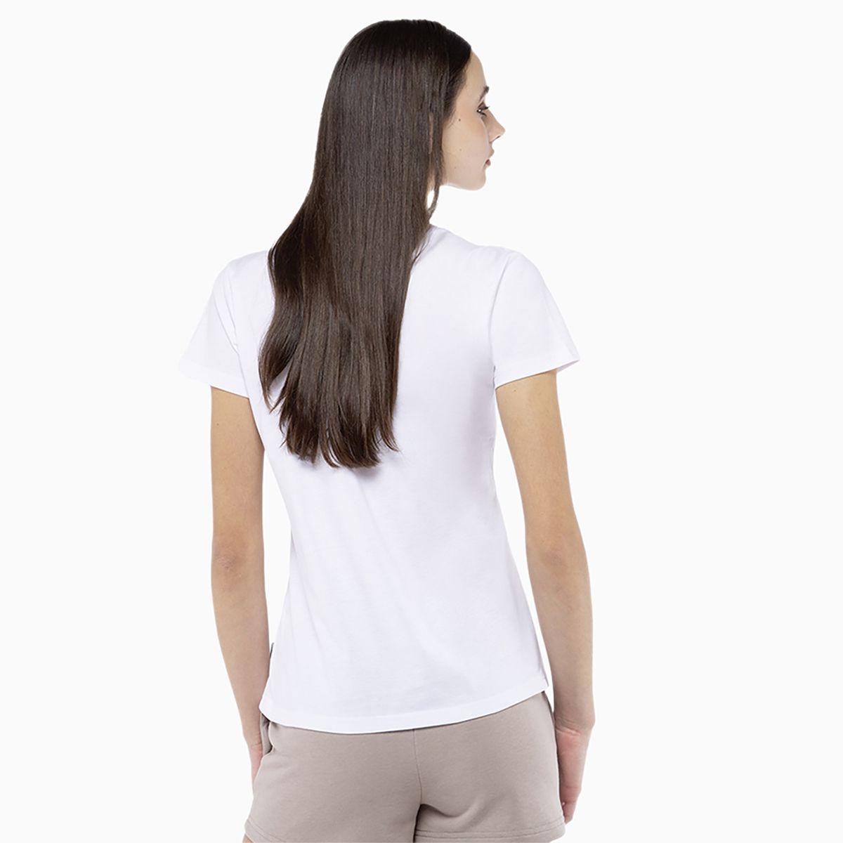 CONVERSE - Polera Converse Chuck Chest Mujer Blanco