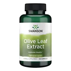 SWANSON - Herb Olive Leaf Ext 500mg 60 Caps Herb Olive Leaf Ext 500mg 60 Caps