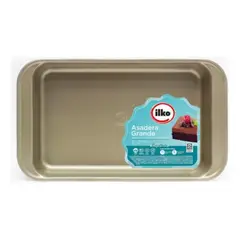 ILKO - Asadera 37 X 27 Cm Antiadherente Gold