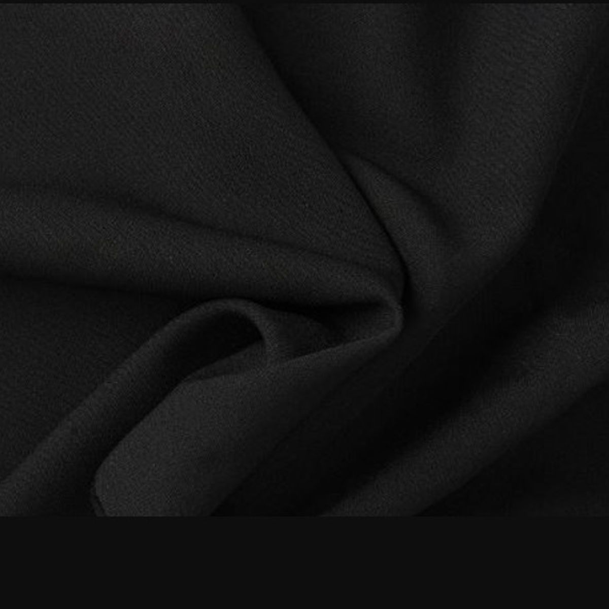 GENERICO - Tela By Strech Liso Negro Premium 10 metros 1.50 cm ancho