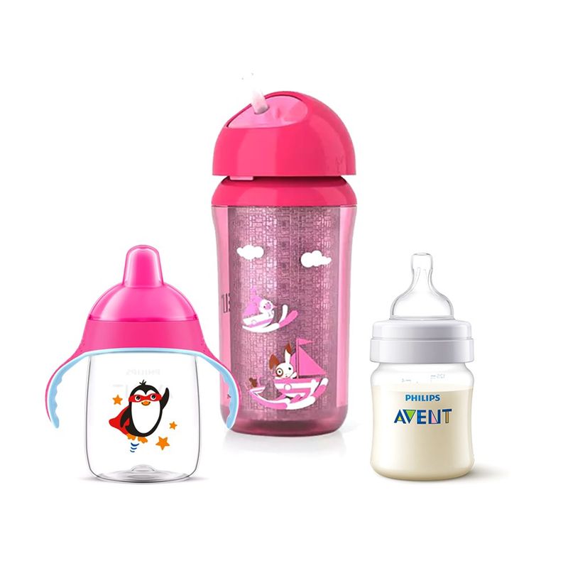 PHILIPS AVENT - Philips Avent Pack 2 Vasos  Mamadera Para Cada Momento