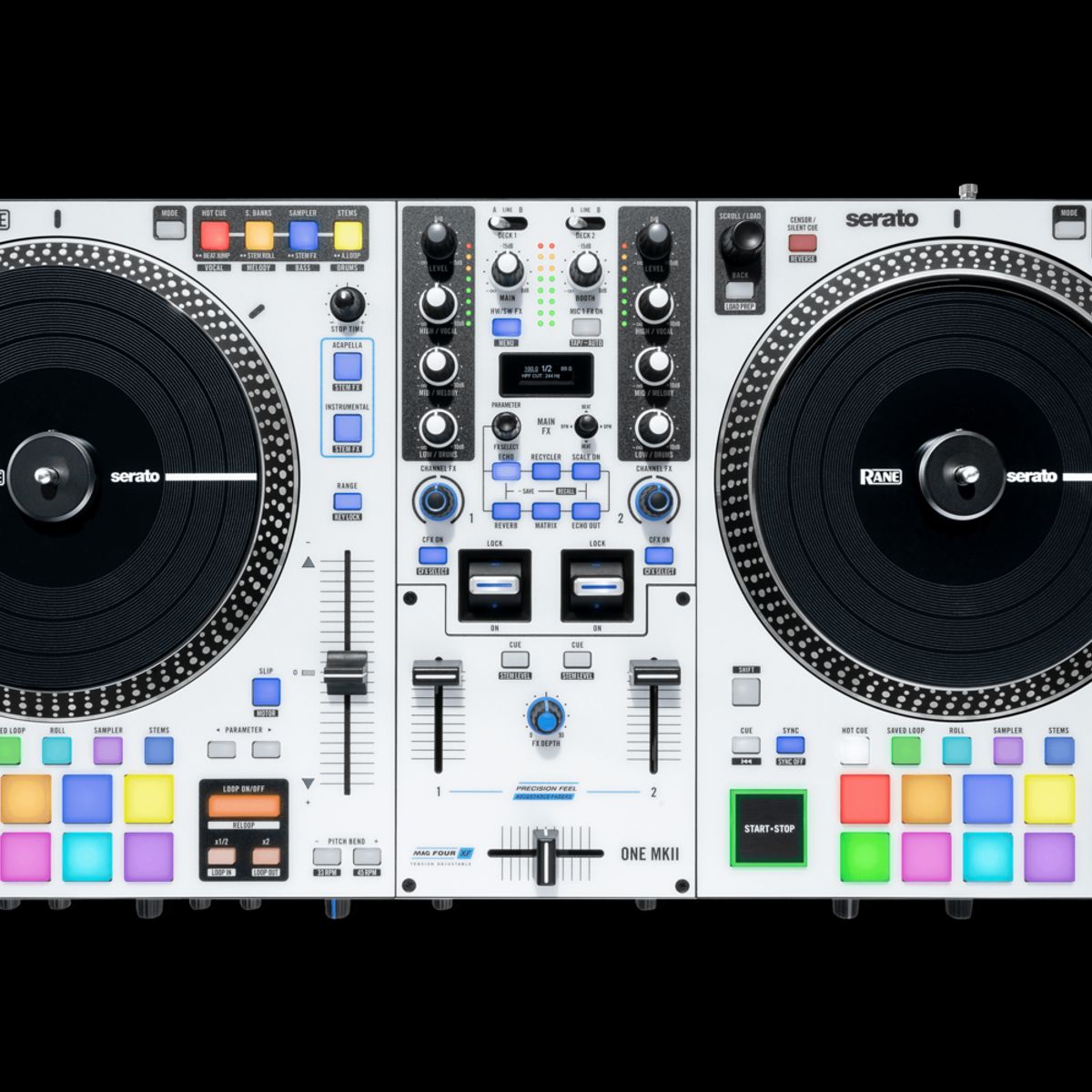 RANE - Controlador motorizado DJ 2 Canales ONEMKII  Rane