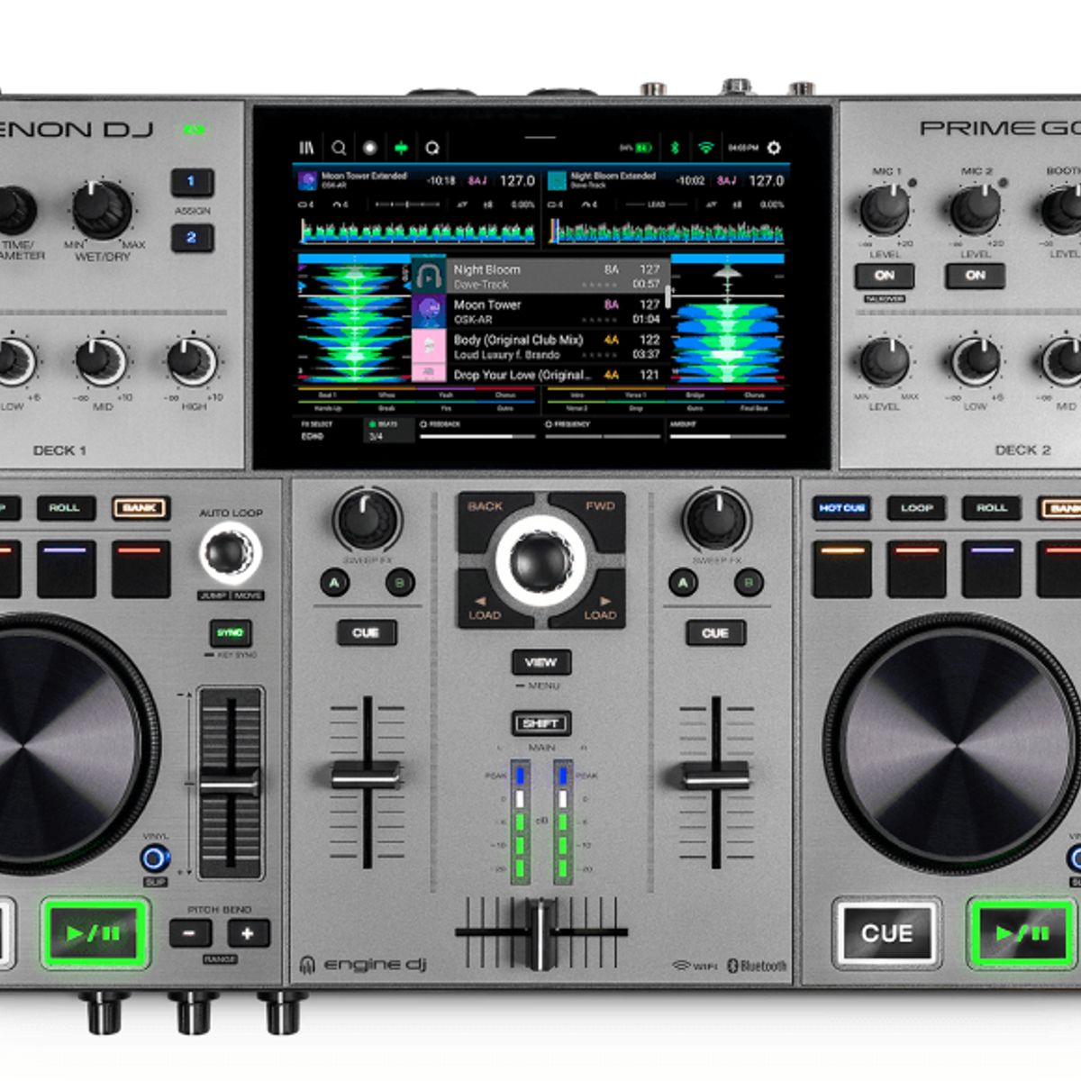 DENON - Controlador-Mixer Dj PRIMEGO+ 2 Decks Denon
