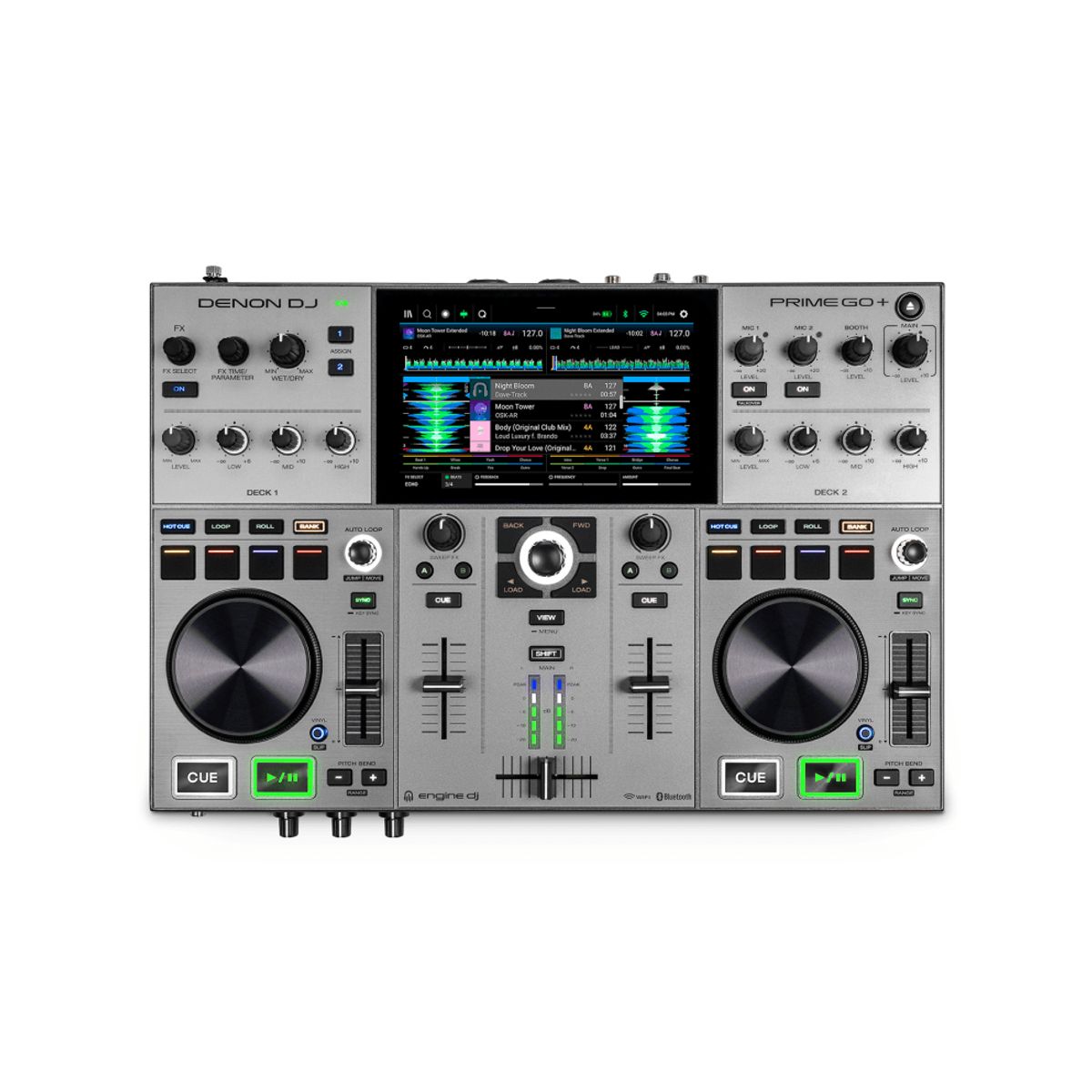DENON - Controlador-Mixer Dj PRIMEGO+ 2 Decks Denon