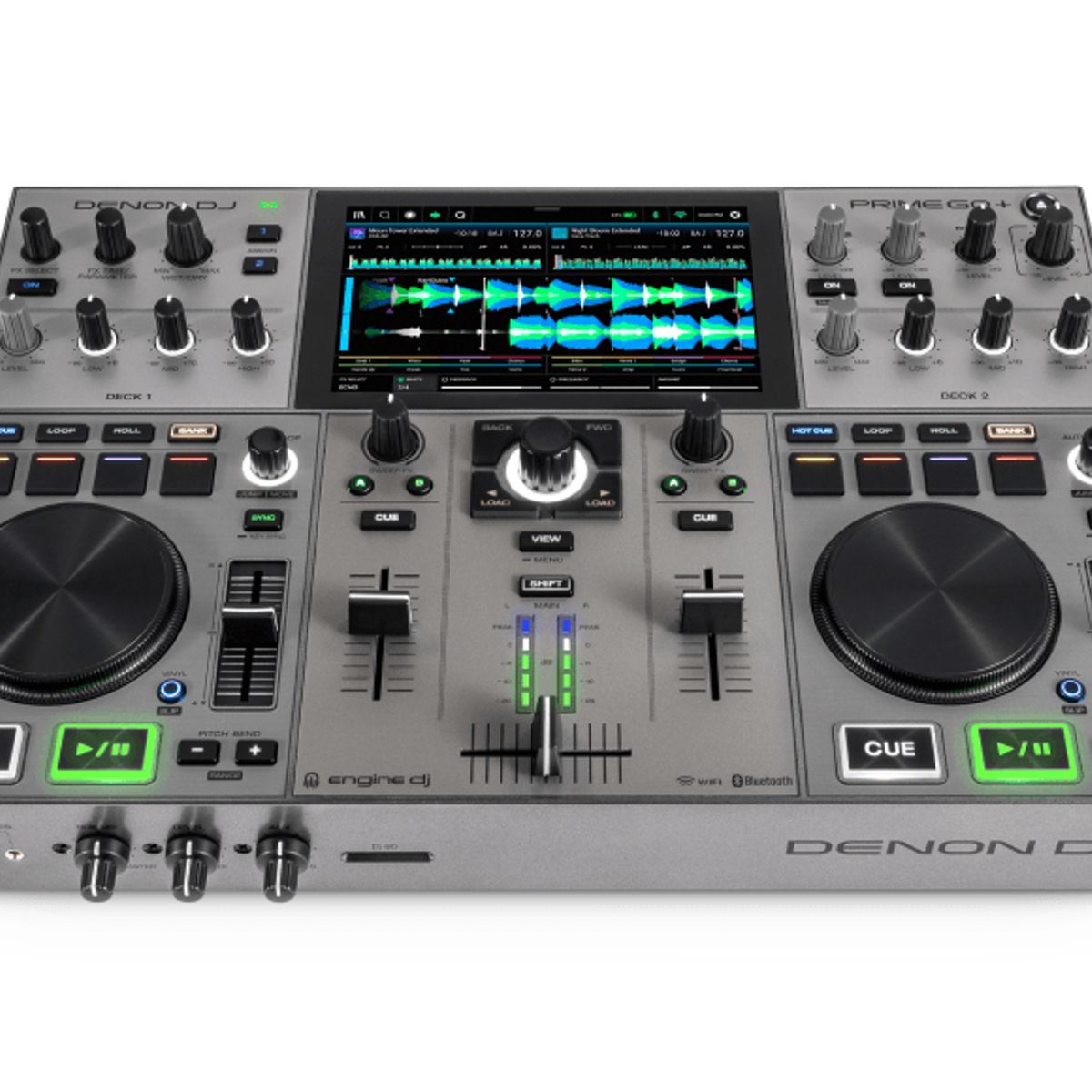 DENON - Controlador-Mixer Dj PRIMEGO+ 2 Decks Denon