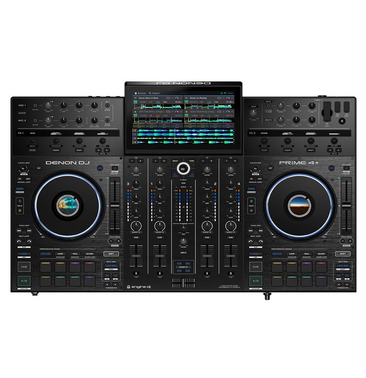 Controlador-Mixer Dj PRIME4+ 4 Decks Denon | Sodimac Chile