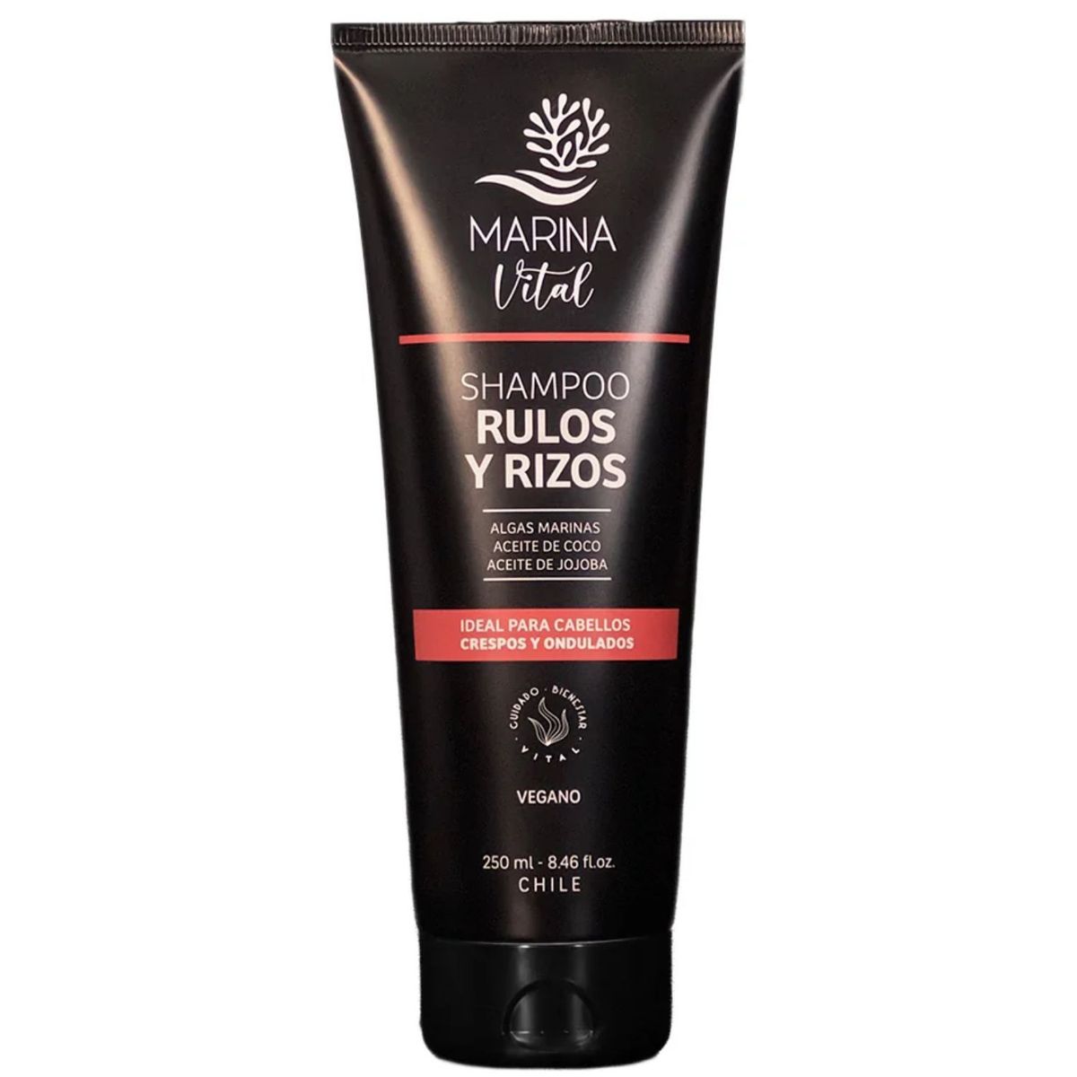MARINA VITAL - Shampoo Marina Vital Rulos y Rizos 250ml Nutre Hidrata Suavidad Brillo