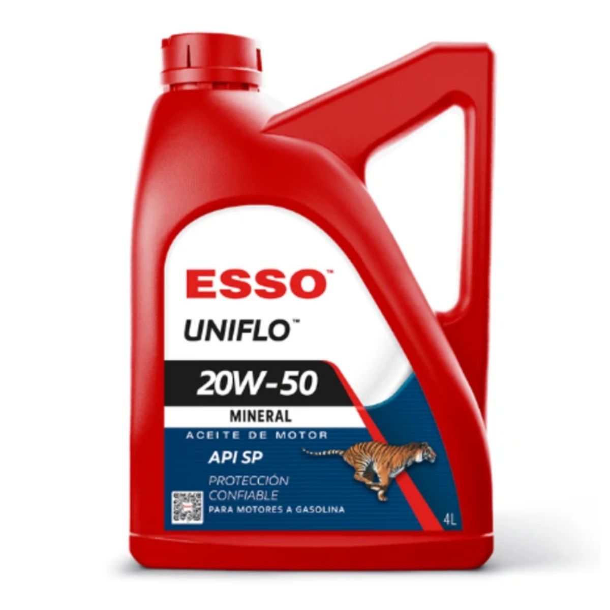 GENERICO - Aceite Motor Esso Uniflo 20W-50 Mineral API SP 4 Litros