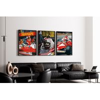 Cuadros De Formula 1 Niki Lauda Vintage De F1 Especial