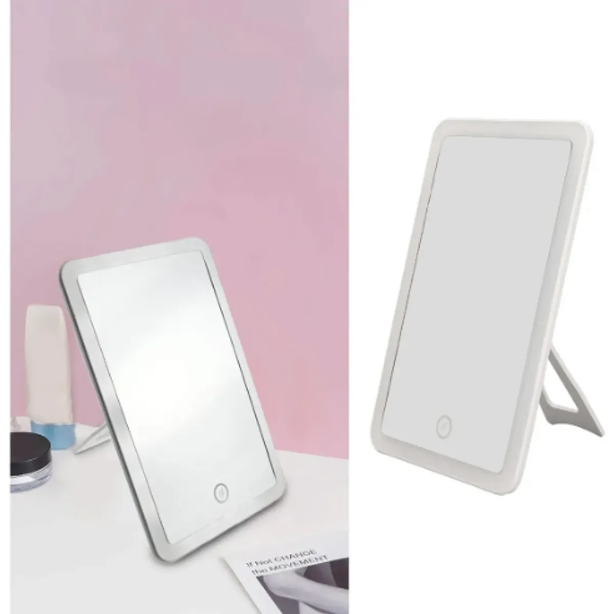 GENERICO - Espejo De Maquillaje Luz Led Táctil De Tocador Yb-016