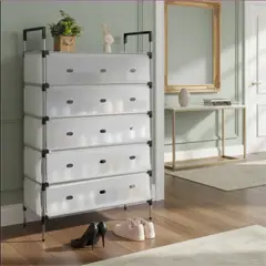 GENERICO - Zapatero Organizador De Zapatos Multifuncional 5 Niveles