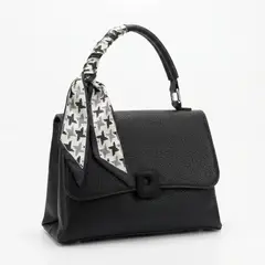 BOVINITA - Cartera Mujer Bandolera Handbag Elegante Negro Correa Cute