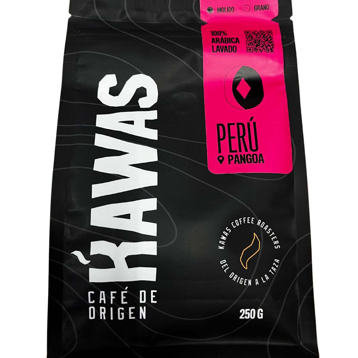 GENERICO - Cafe Molido Kawas Peru Pangoa Cafe de Origen 250g