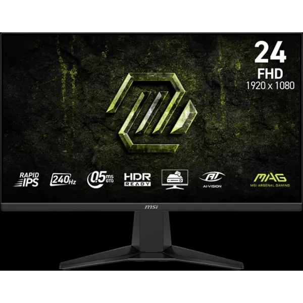 Monitor Gamer MAG 245F X24 24 Plano 240hz 05ms FHD Rapid IPS