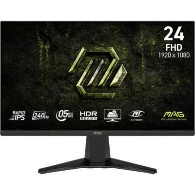 Msi Monitor Gamer Mag 245F X24 24 Plano 240Hz 05Ms Fhd Rapid