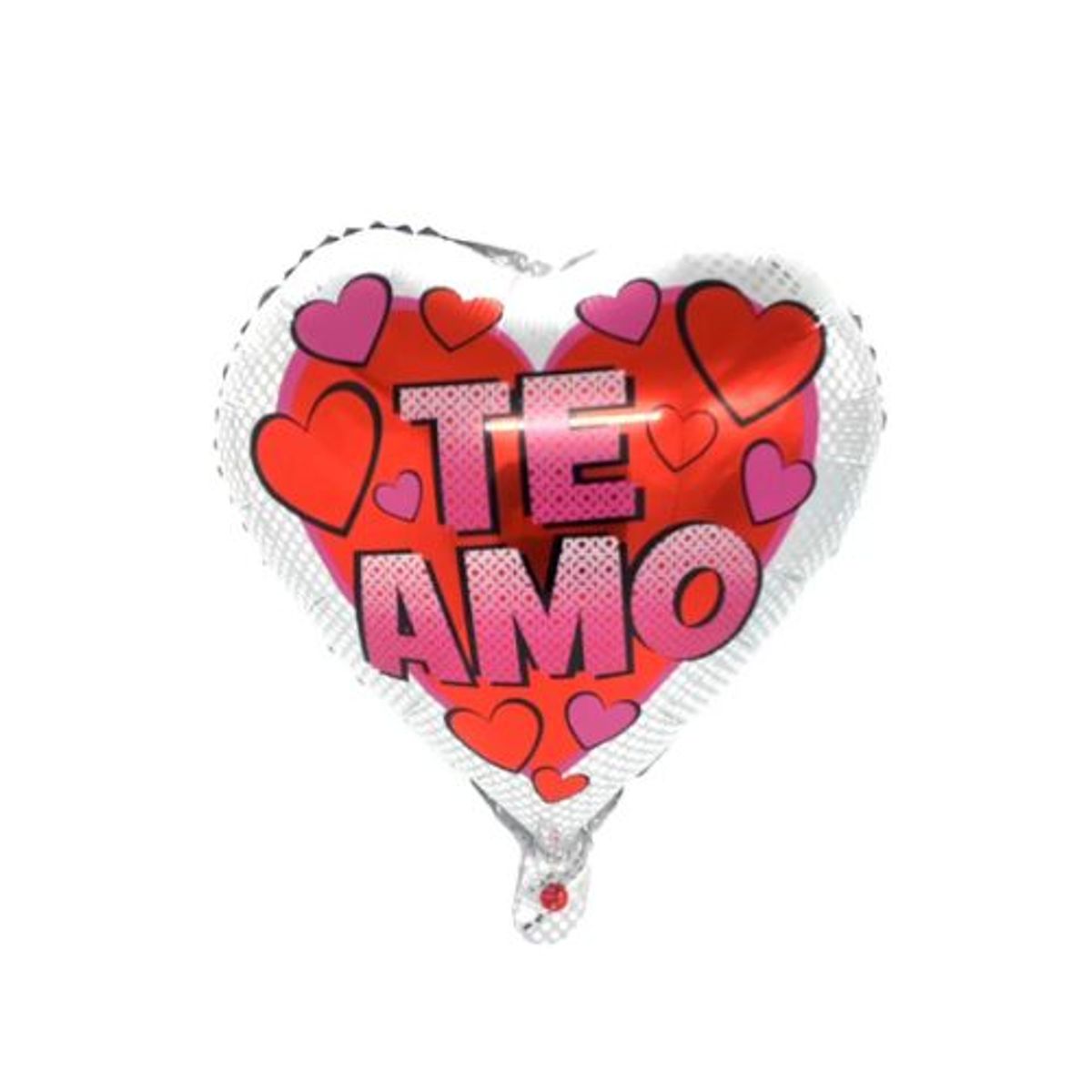 GENERICO - Globo Metálico 18 Corazón Te Amo Dots