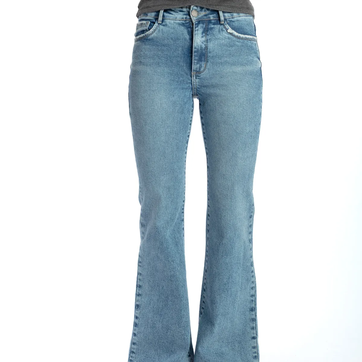 EFESIS - Jeans Flare Tiro Medio Mujer Efesis