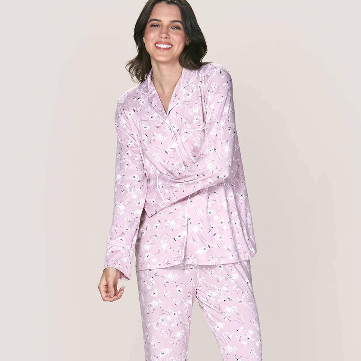 LADY GENNY - Pijama Fantasía Floral Mujer - Comodidad Y Estilo