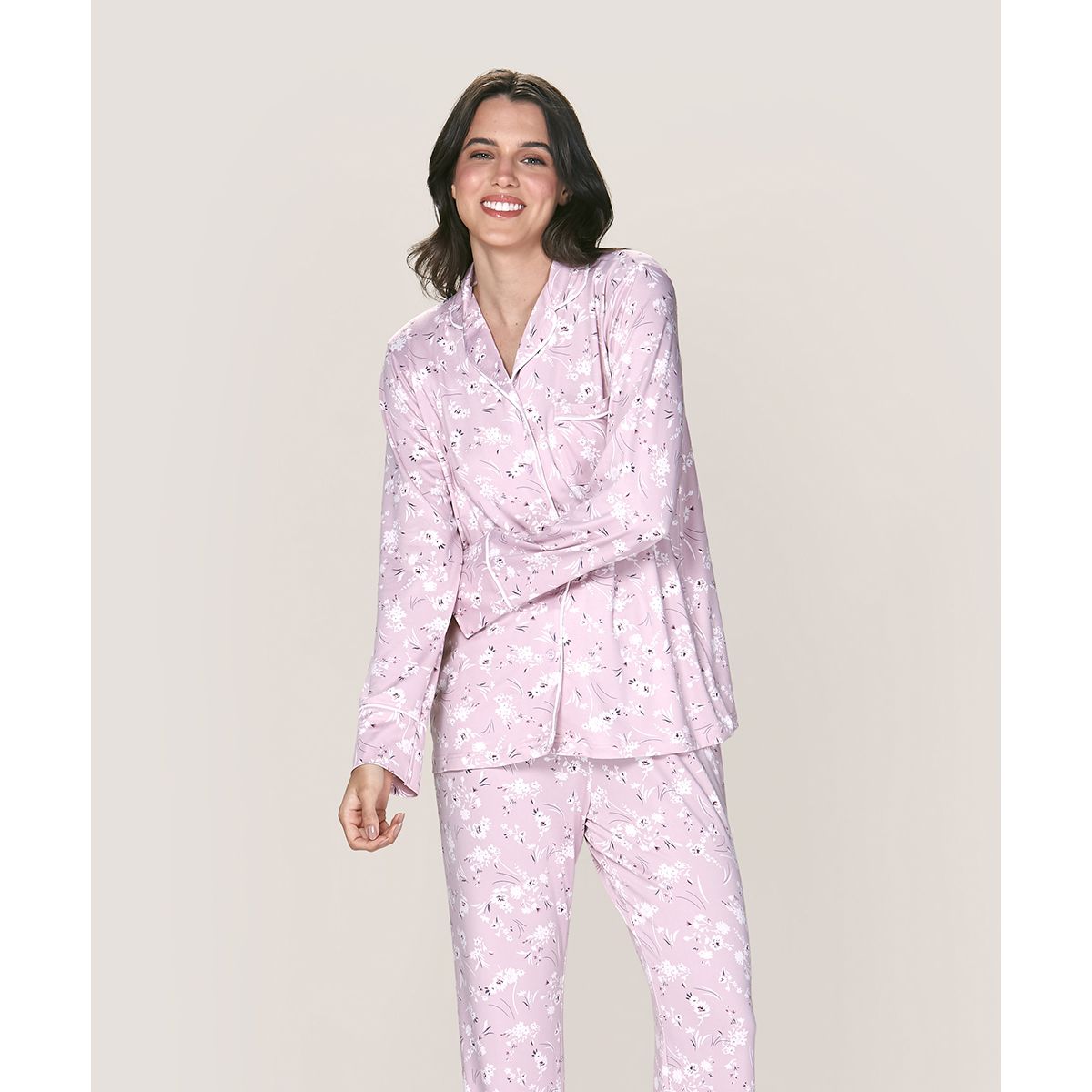 LADY GENNY - Pijama Fantasía Floral Mujer - Comodidad Y Estilo