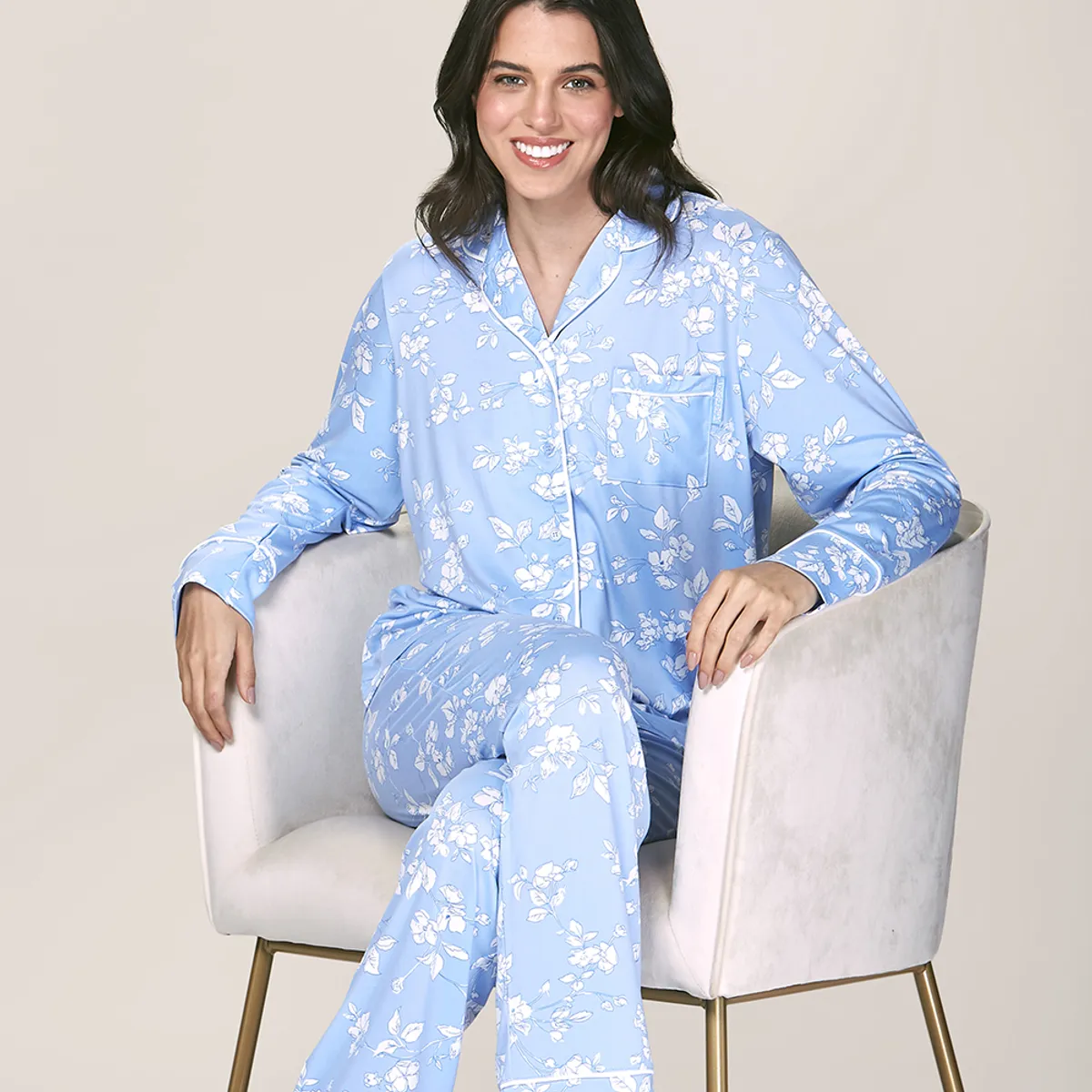 LADY GENNY - Pijama Fantasía Floral Mujer - Comodidad Y Estilo