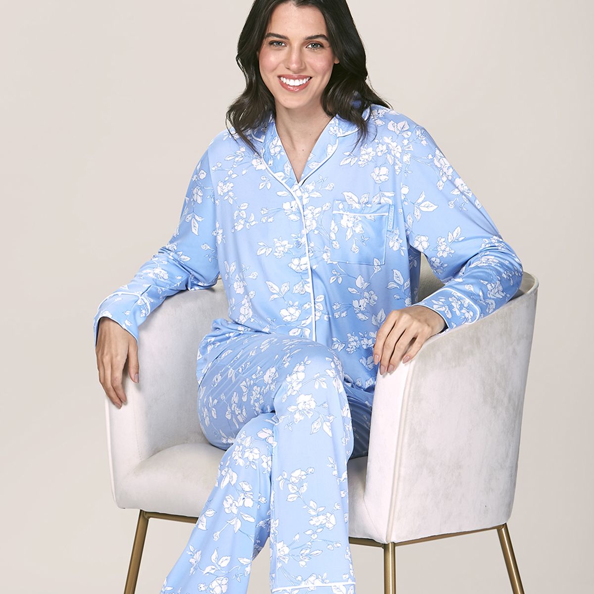 LADY GENNY - Pijama Fantasía Floral Mujer - Comodidad Y Estilo