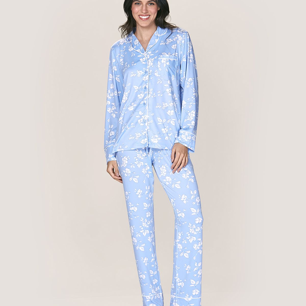 LADY GENNY - Pijama Fantasía Floral Mujer - Comodidad Y Estilo