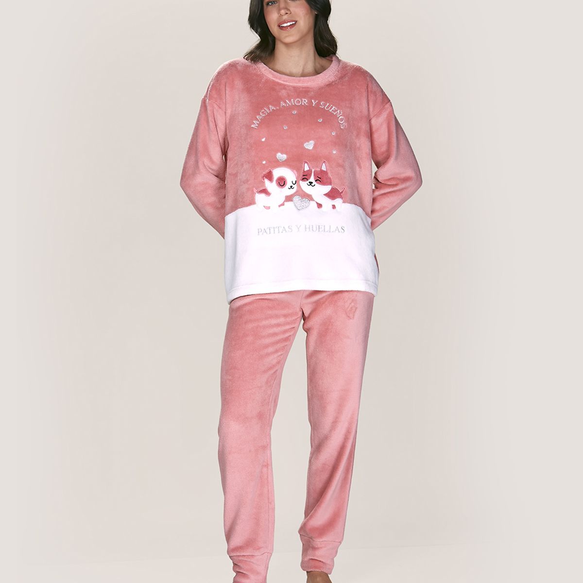 LADY GENNY - Pijama Polar Mujer - Abrigo Y Dulzura - Lady Genny