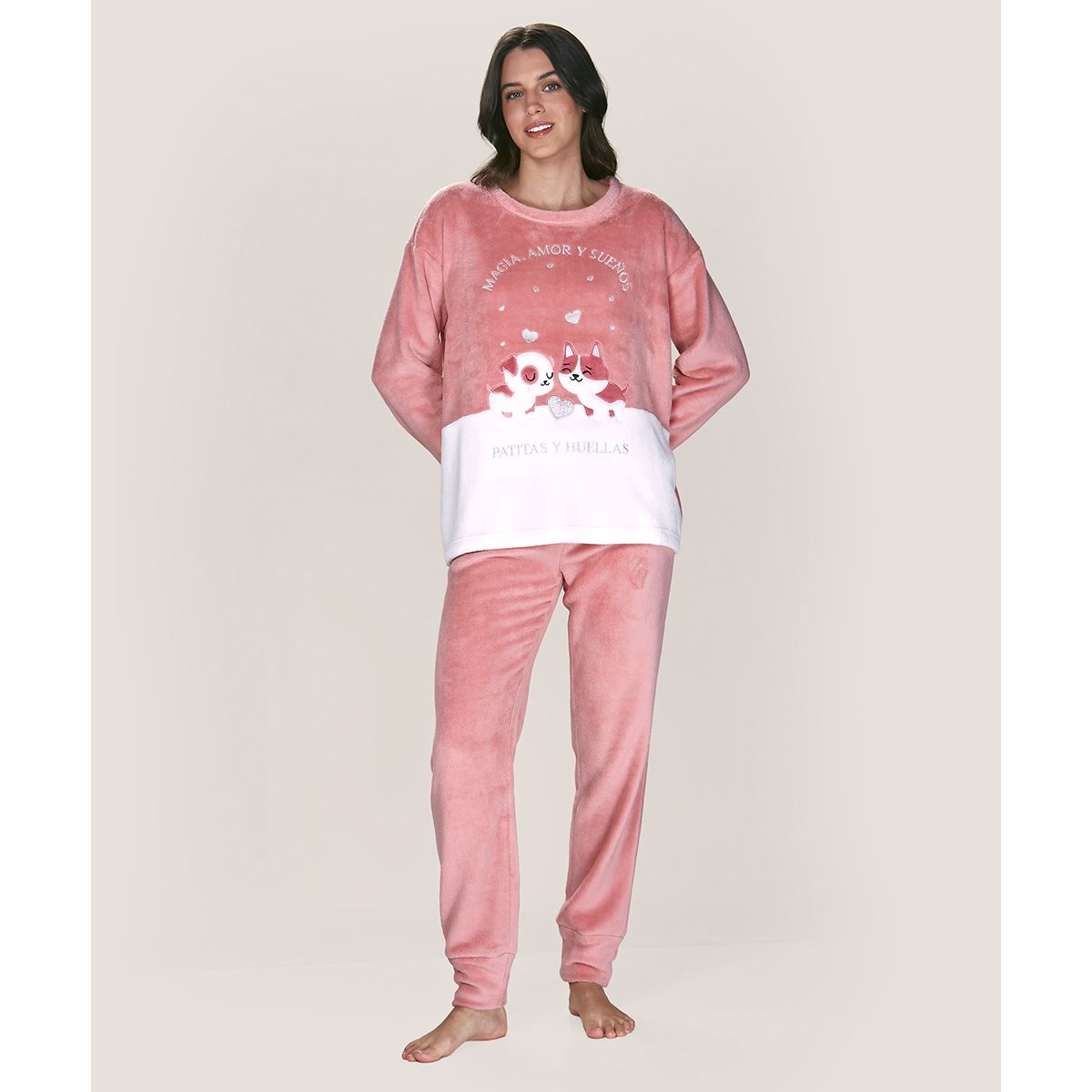 LADY GENNY - Pijama Polar Mujer - Abrigo Y Dulzura - Lady Genny