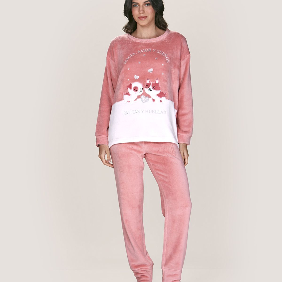 LADY GENNY - Pijama Polar Mujer - Abrigo Y Dulzura - Lady Genny