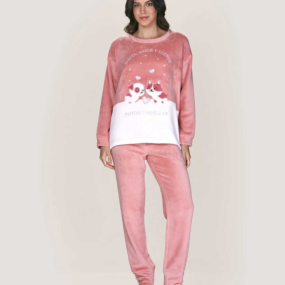 LADY GENNY - Pijama Polar Mujer - Abrigo Y Dulzura - Lady Genny