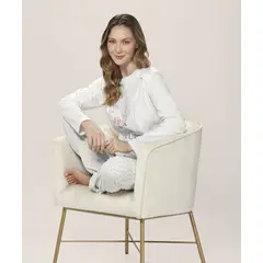 LADY GENNY - Pijama Micropolar Mujer - Calidez Natural