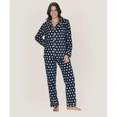 LADY GENNY - Pijama Micropolar Mujer - Suavidad Y Comodidad