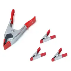 GENERICO - Set Pinzas Con Resorte Abrazadera Carpintería 6 Y 2 In 4 Pcs