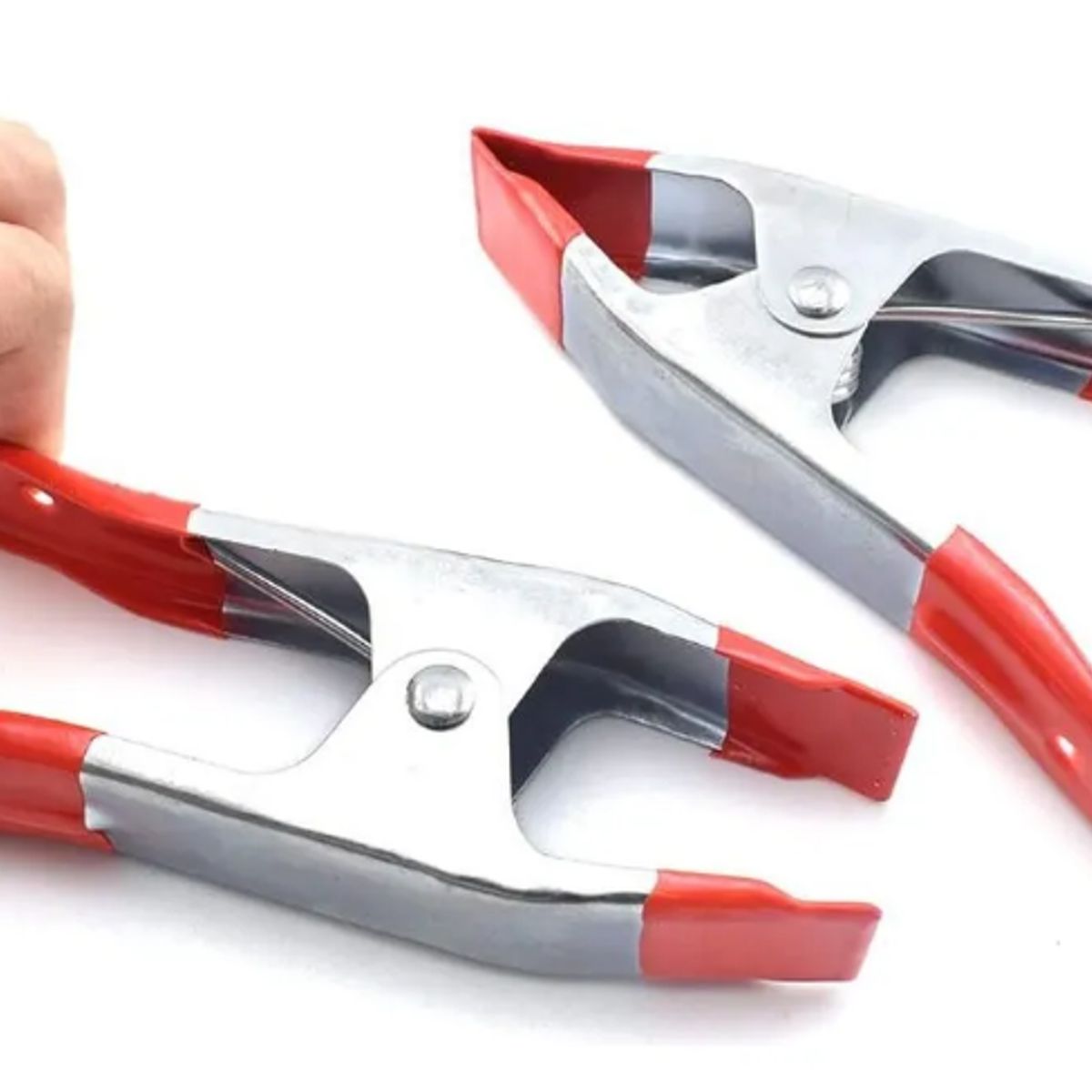 GENERICO - Set Pinzas Con Resorte Abrazadera Carpintería 6 Y 2 In 4 Pcs