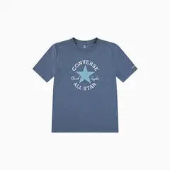 CONVERSE - Polera Diected Chuck Patch Niños Azul