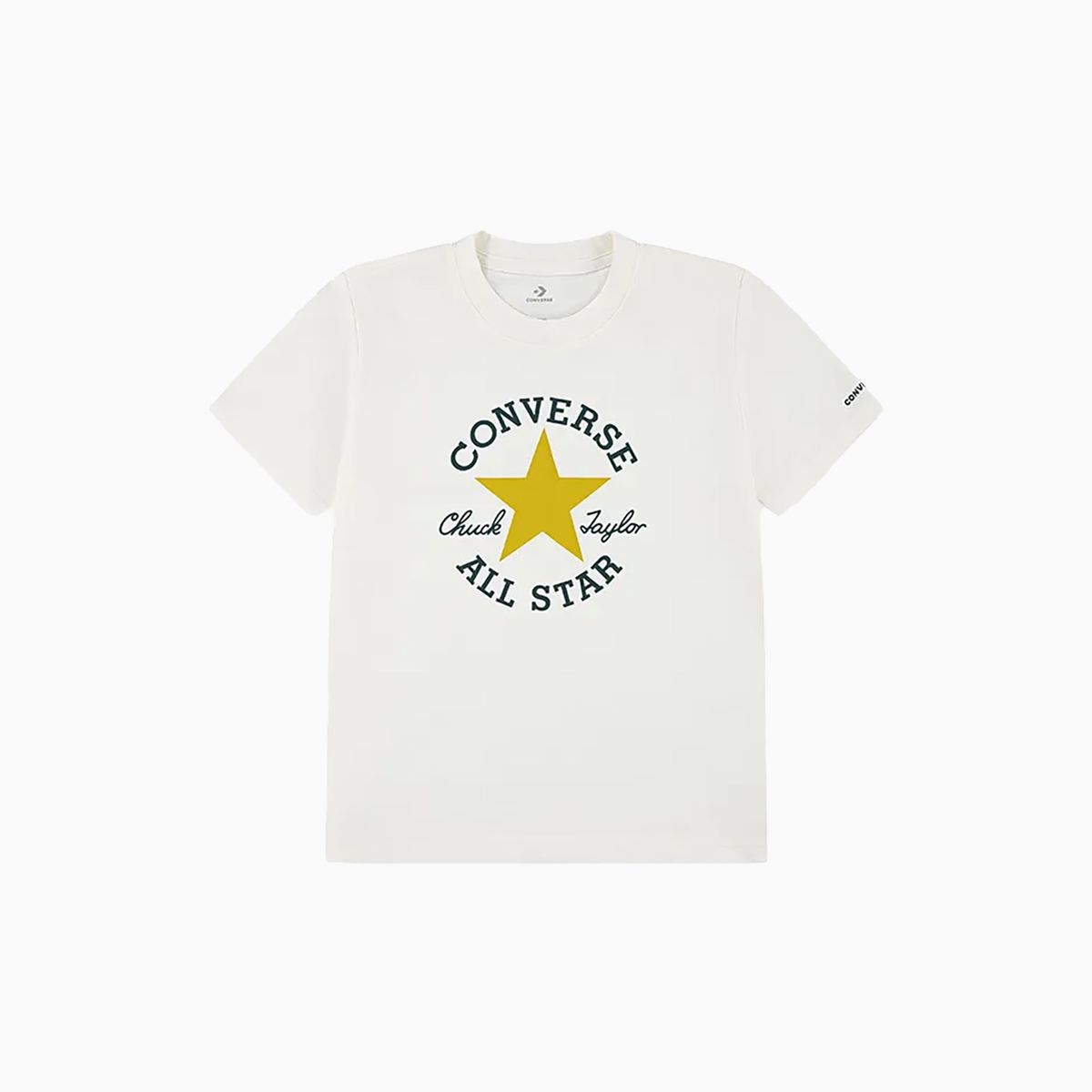 CONVERSE - Polera Converse Diected Chuck Patch Niños Blanco