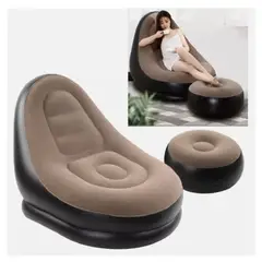 MOVI - Sofá Sillón Inflable Posa Pies