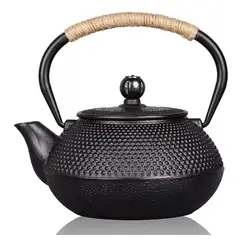 GENERICO - Tetera Hierro Fundido Japonesa Con Infusor Acero 1200ML