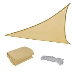 GENERICO - Vela Sombra 5mx5mx5m Toldos Vela Malla Sombra Triangular