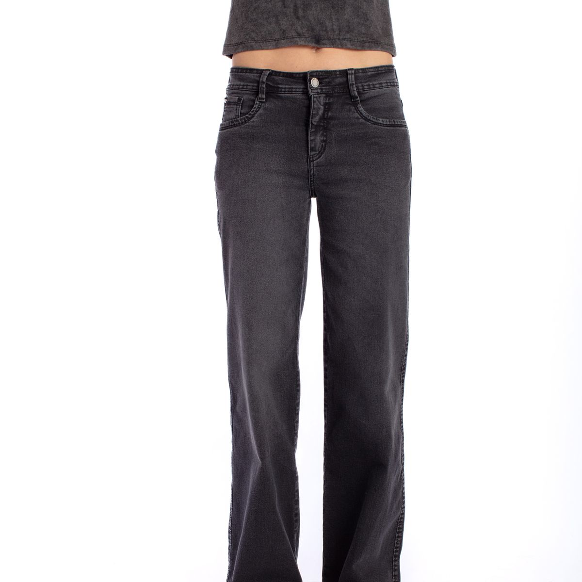 EFESIS - Jeans Wide Tiro Medio Mujer Efesis