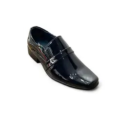 CARBIN - Zapato Formal de Vestir Hombre Charol Clásico Elegante