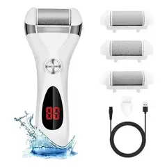 GENERICO - Maquina Exfoliadora Removedor De Callos De Pies Eléctrico color Blanco