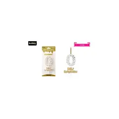 GENERICO - Vela de cumpleaños número 0 estrella dorado