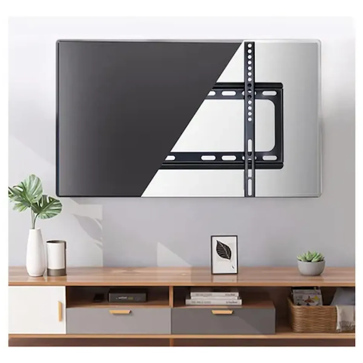 GENERICO - Soporte De Pared Fijo Para Tv De 26 A 63 Pulgadas