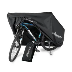 GENERICO - Funda para bicicleta de nylon impermeable con filtro UV y bolso