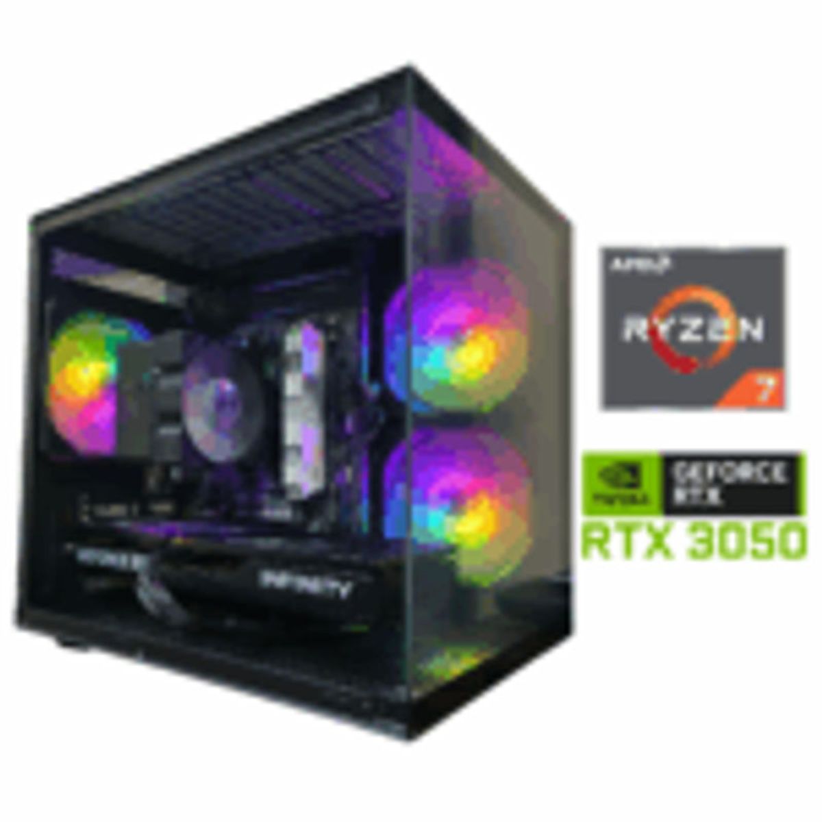 AMD CORP - PC Gamer AMD RYZEN 7 5700X - RTX 3050 - 16GB - 500GB SSD - Win11