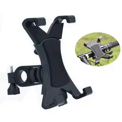 GENERICO - Soporte de Pedestal Ajustable para iPad y Tabletas En MotoBicicleta