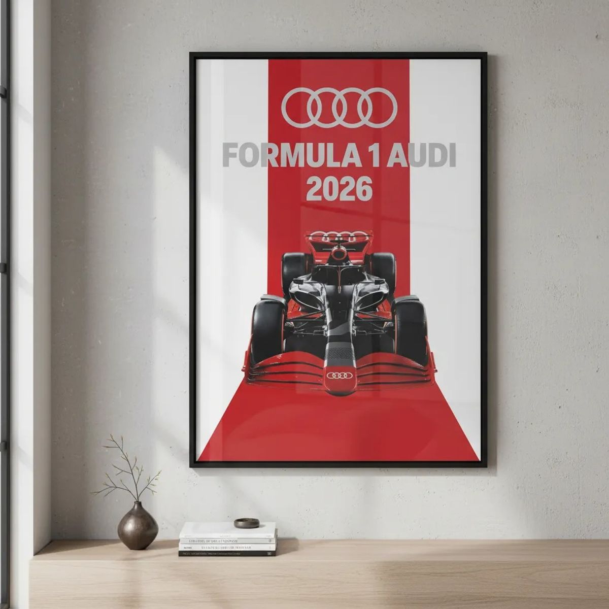GENERICO - Cuadro Audi Fórmula 1 2026 F1 + Marco