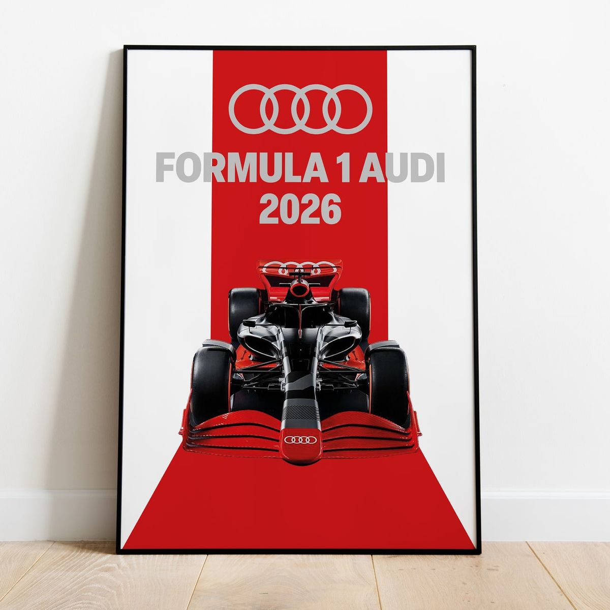 GENERICO - Cuadro Audi Fórmula 1 2026 F1 + Marco